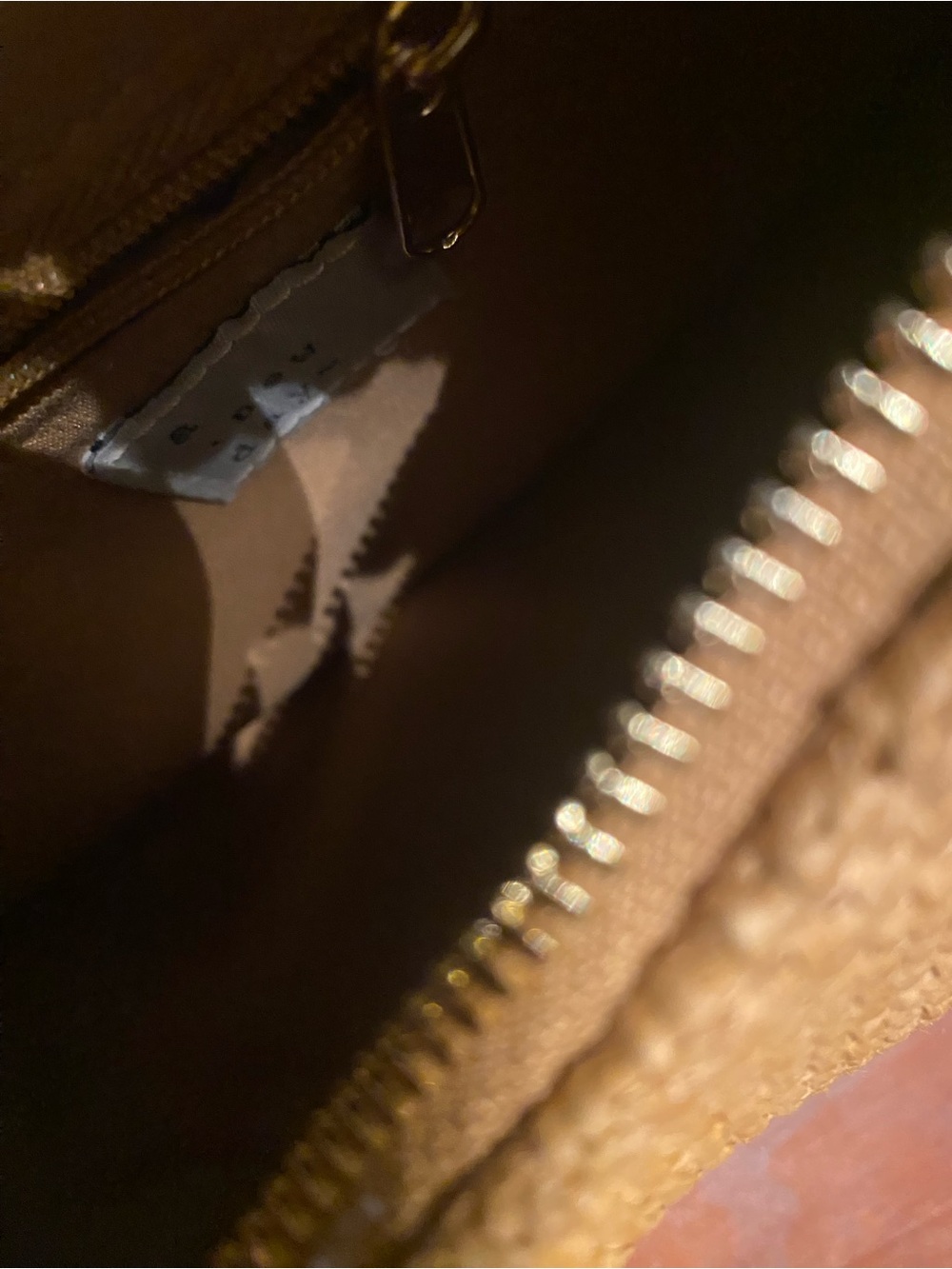 a new day Mustard Woven Ring-Handle Bag - Picture 5 of 5